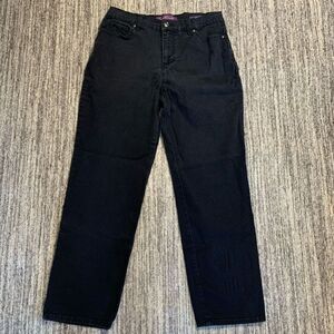 Gloria Vanderbilt Womens Size 10 Short Amanda Denim Jeans Black‎ Stretch